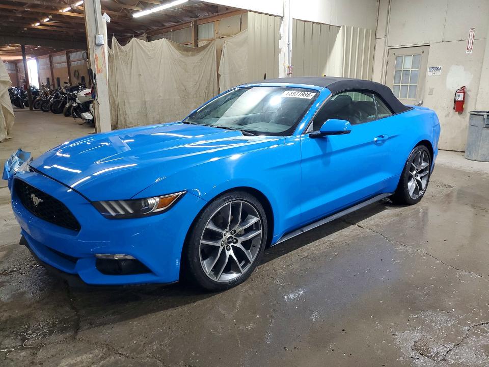 2017 FORD MUSTANG — VIN 1FATP8UH8H5228341