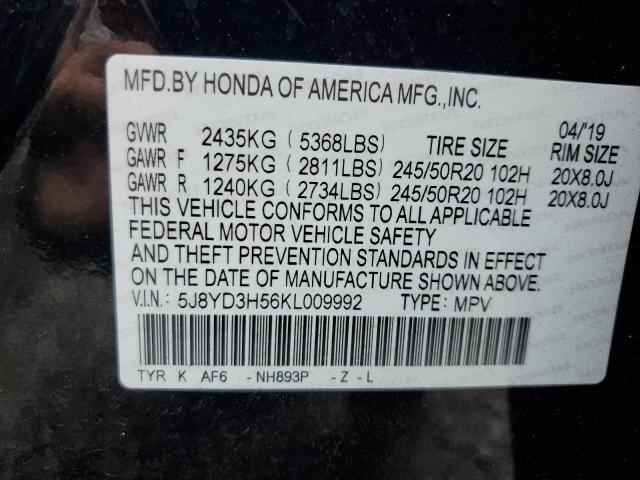5J8YD3H56KL009992