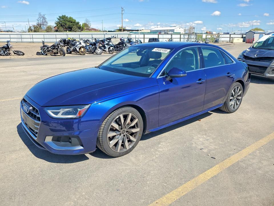2021 AUDI A4 — VIN WAUABAF49MN010997