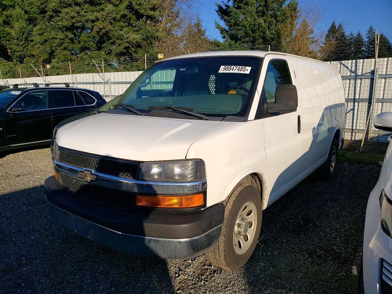 2014 CHEVROLET EXPRESS G1 — VIN 1GCSGAFX9E1136448