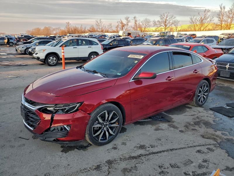 2021 CHEVROLET MALIBU RS — VIN 1G1ZG5ST7MF055578