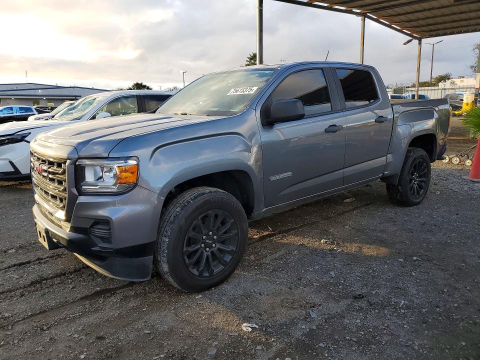 2021 GMC CANYON — VIN 1GTG5BEN7M1139011