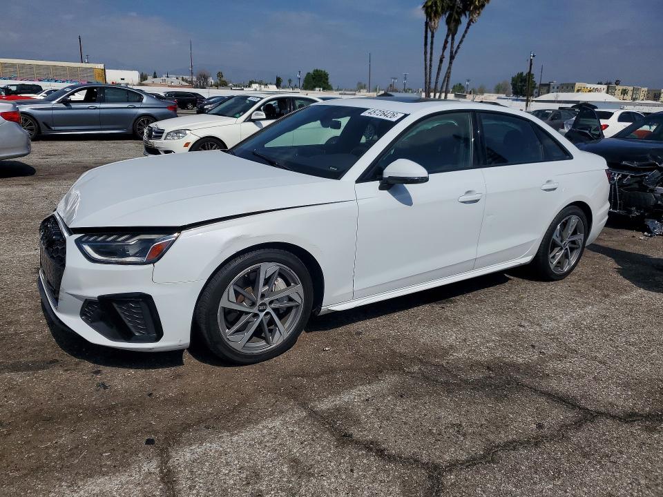 2021 AUDI A4 — VIN WAUEAAF4XMN010494