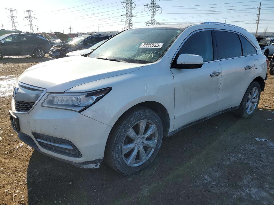 2016 ACURA MDX — VIN 5FRYD4H93GB052749
