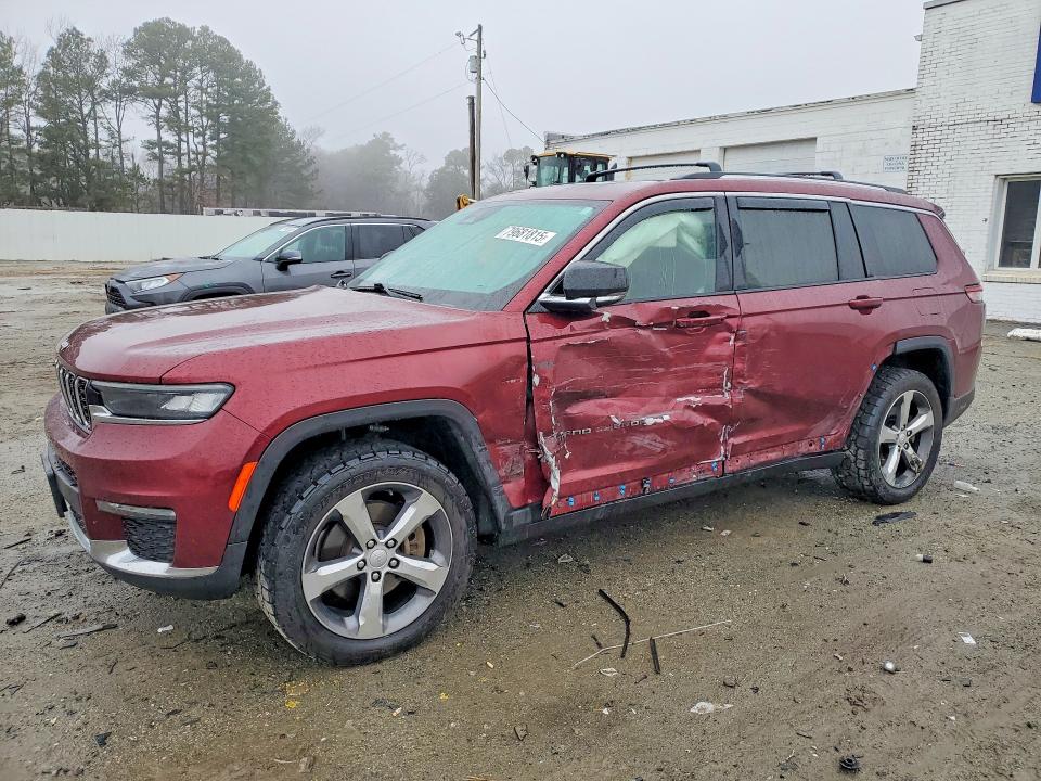 2021 JEEP GRAND CHEROKEE — VIN 1C4RJKBG9M8108392