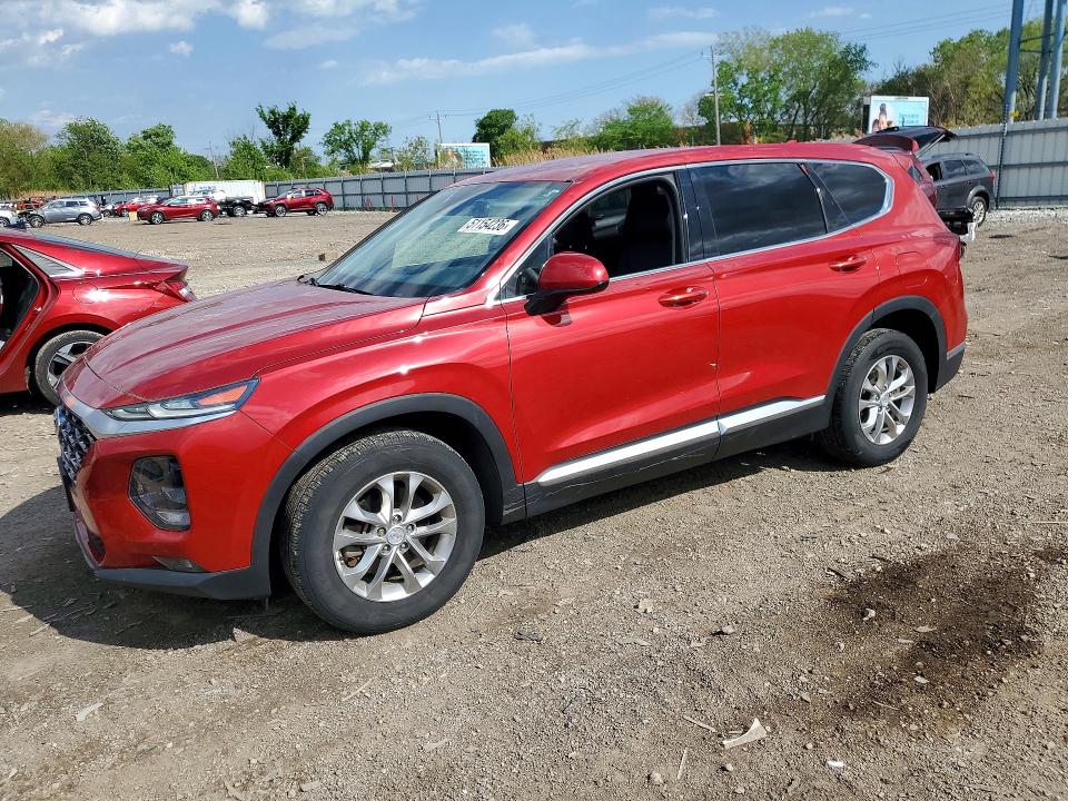 2019 HYUNDAI SANTA FE — VIN 5NMS3CAD1KH130455