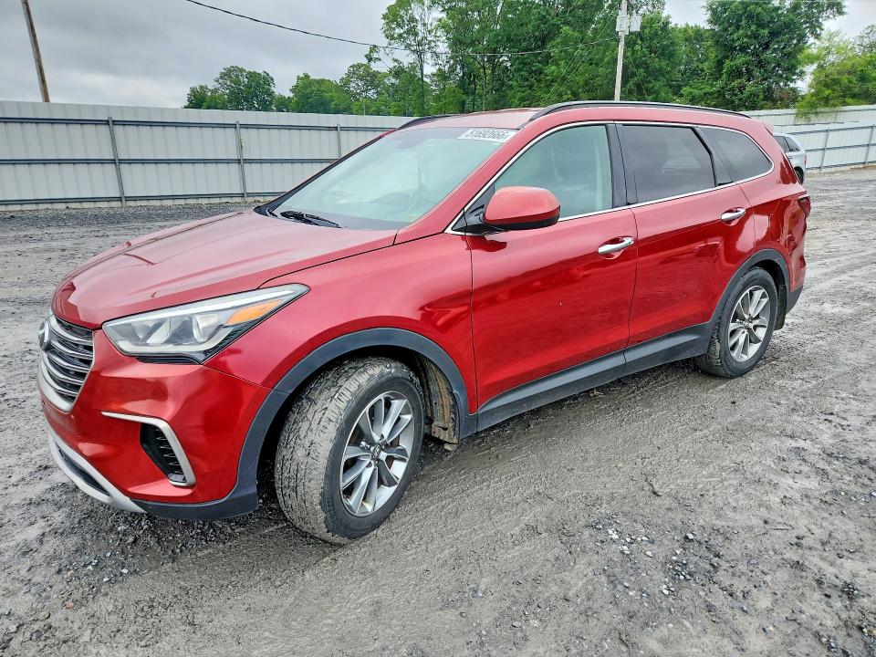 2018 HYUNDAI SANTA FE — VIN KM8SM4HF3JU266910