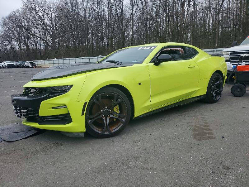 2019 CHEVROLET CAMARO SS — VIN 1G1FH1R76K0149615