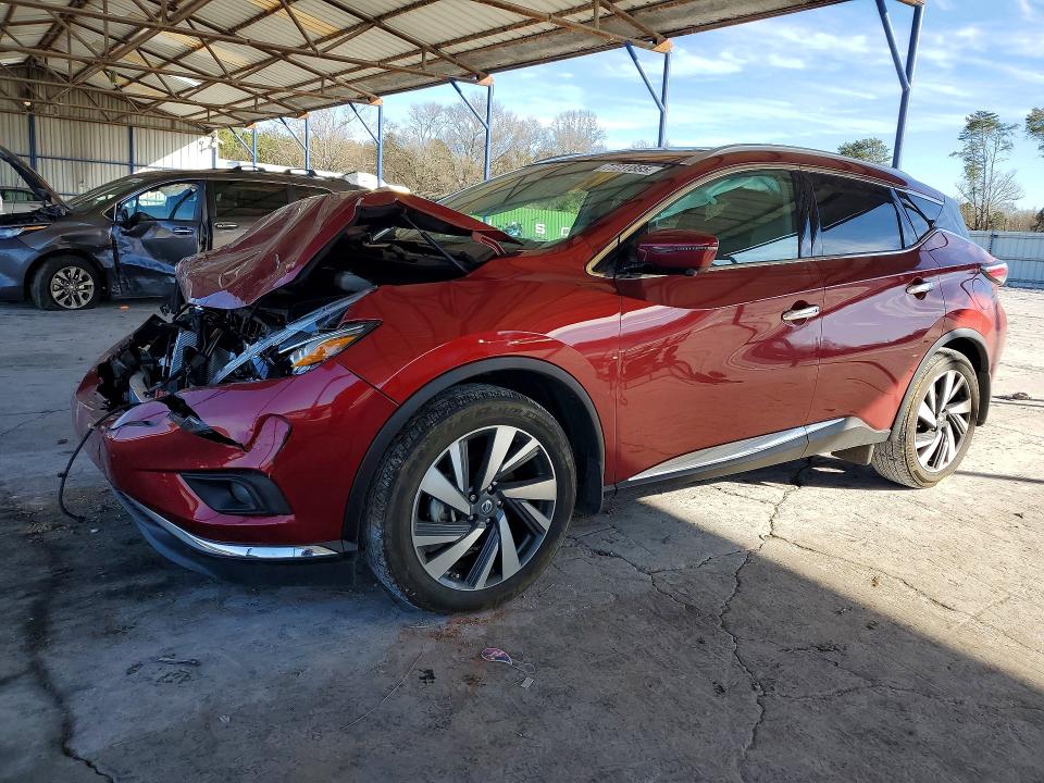 2018 NISSAN MURANO — VIN 5N1AZ2MG1JN149689