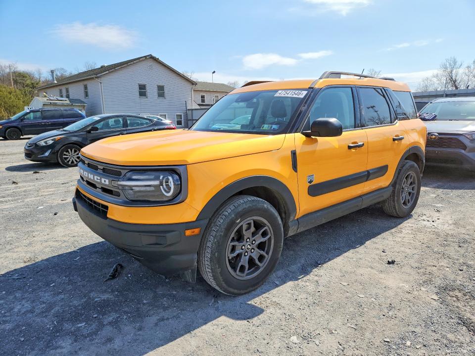 2022 FORD BRONCO SPORT — VIN 3FMCR9B64NRE31291