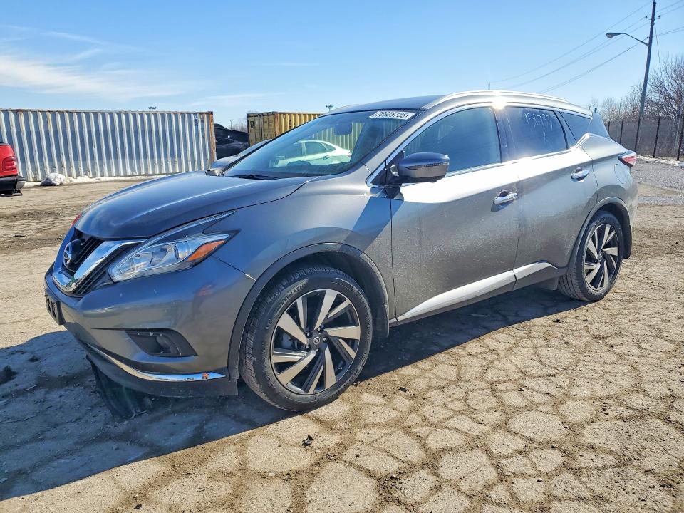 2018 NISSAN MURANO — VIN 5N1AZ2MH5JN156783