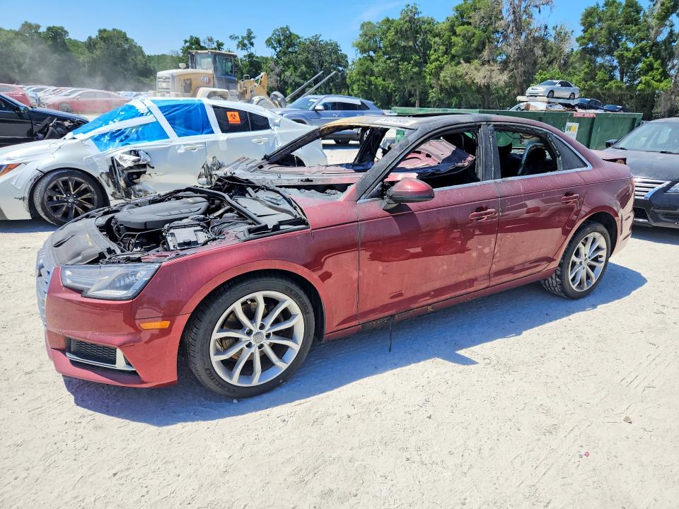 2019 AUDI A4 — VIN WAUGMAF40KA067579