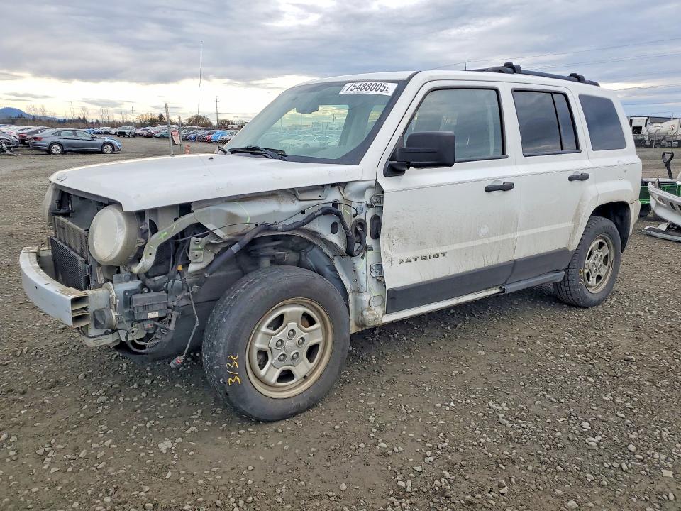 2016 JEEP PATRIOT — VIN 1C4NJPBAXGD809252