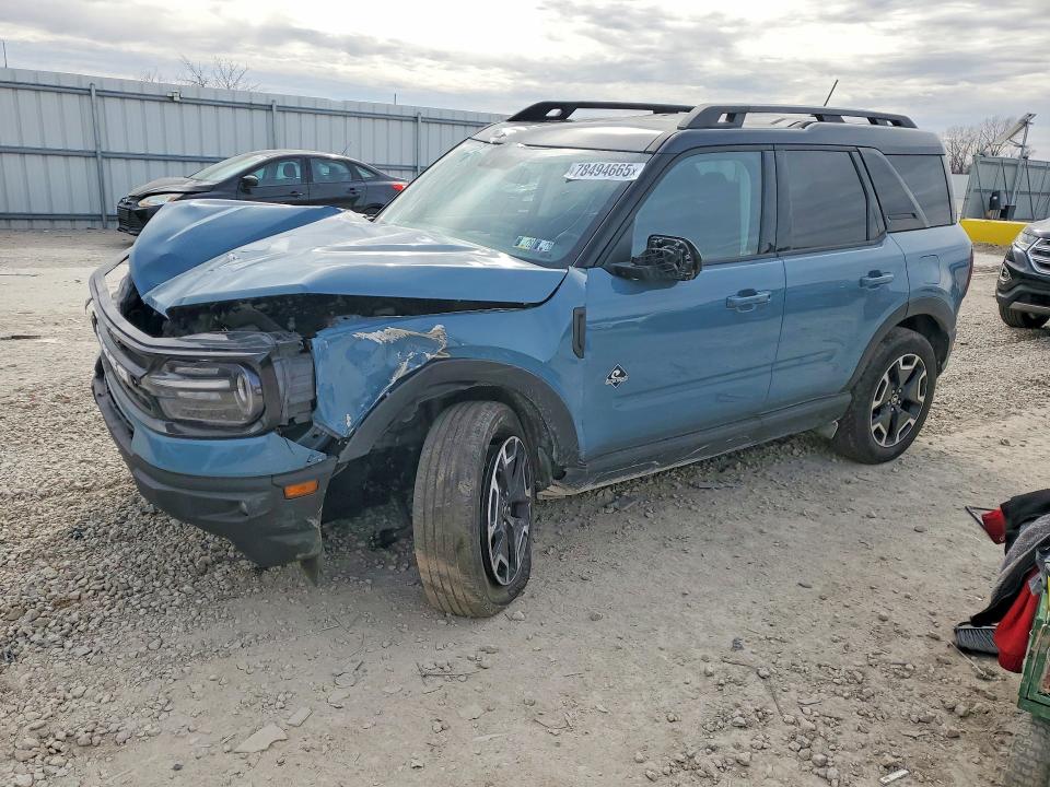 2022 FORD BRONCO SPORT — VIN 3FMCR9C62NRD86592