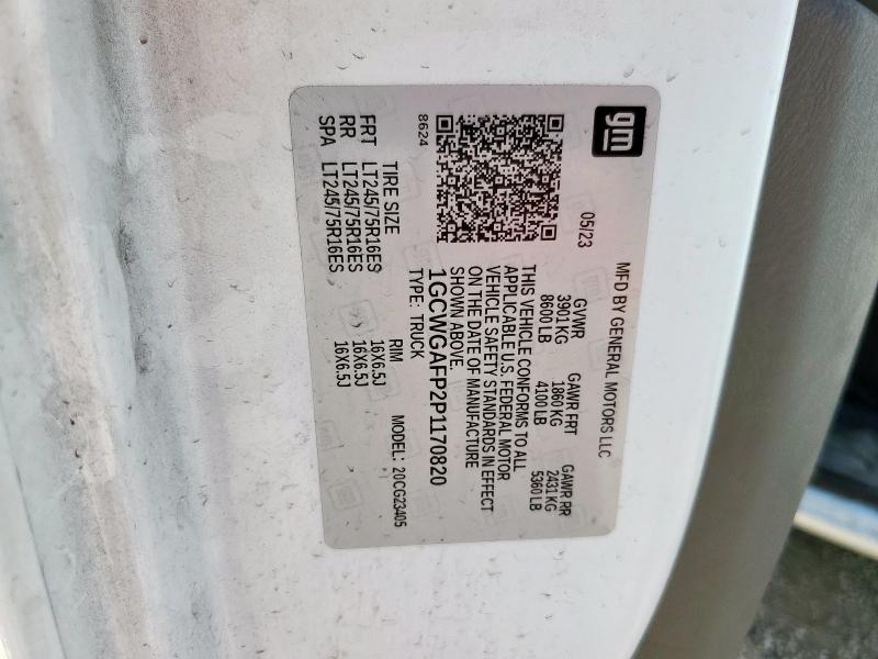 1GCWGAFP2P1170820