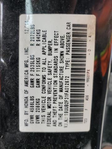 19UUB2F31FA012672