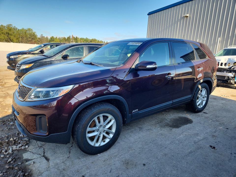 2015 KIA SORENTO — VIN 5XYKTCA62FG614474