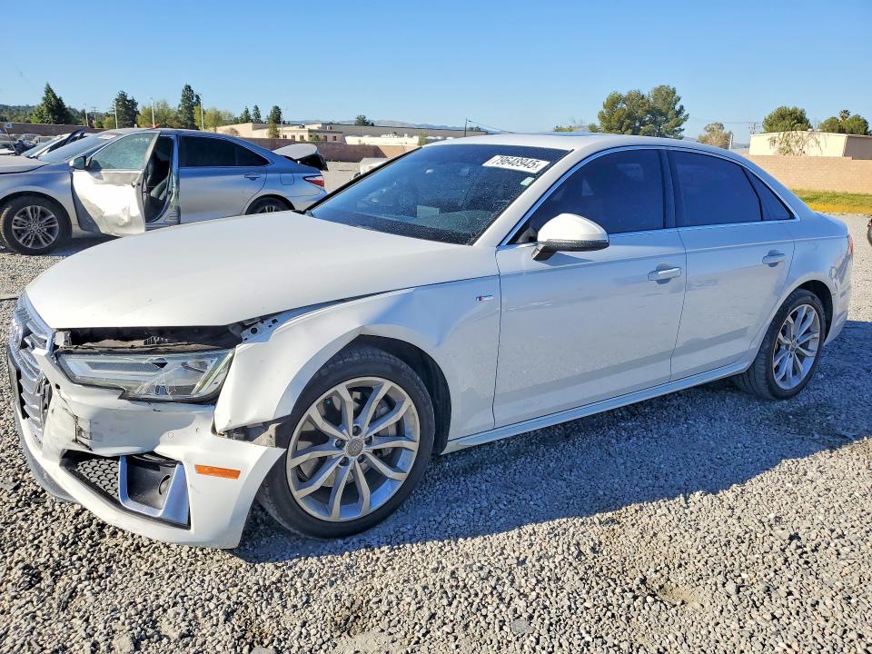 2019 AUDI A4 — VIN WAUENAF46KN012793