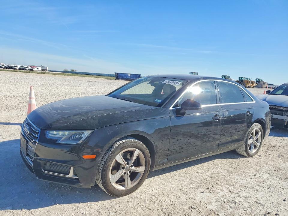 2019 AUDI A4 — VIN WAUGMAF45KA013081