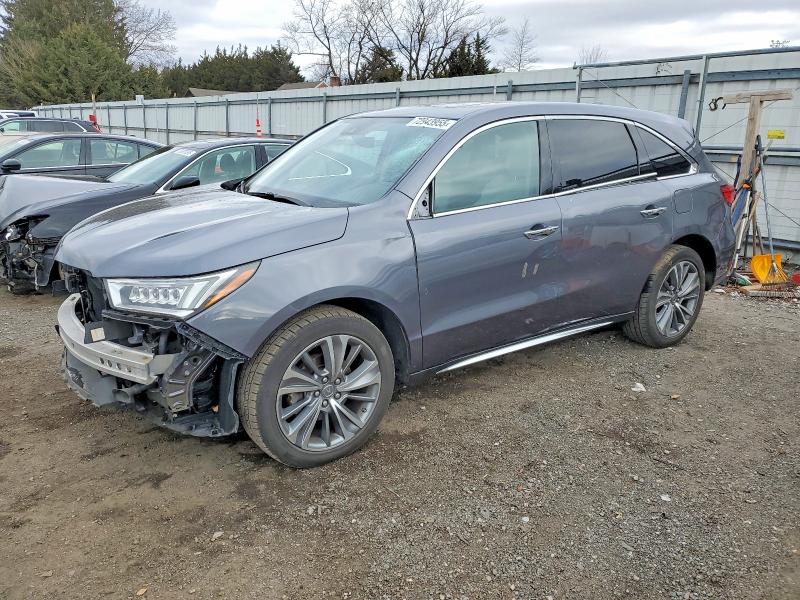 2017 ACURA MDX TECHNO — VIN 5FRYD4H54HB008466