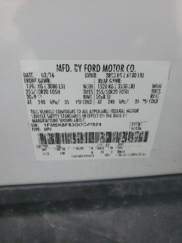 1FM5K8F83GGC40524