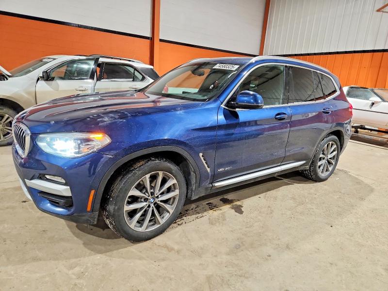 2018 BMW X3 XDRIVE3 — VIN 5UXTR9C50JLC77053