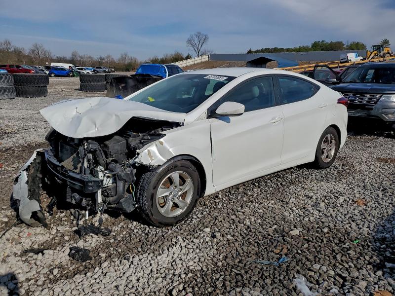 2015 HYUNDAI ELANTRA SE — VIN 5NPDH4AEXFH591378