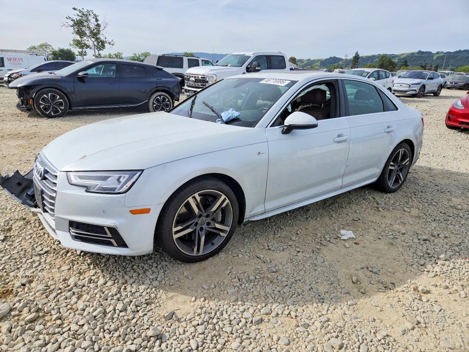 2018 AUDI A4 — VIN WAUENAF47JA169383