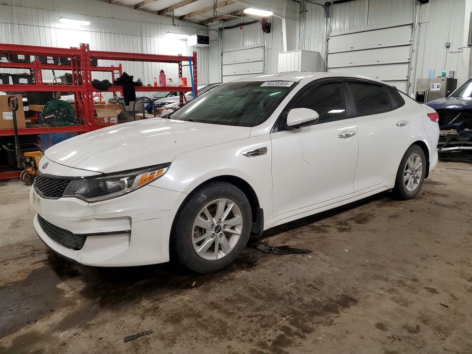 2018 KIA OPTIMA LX — VIN KNAGT4L37J5216190