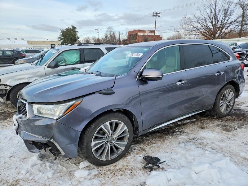 2017 ACURA MDX TECHNO — VIN 5J8YD4H52HL004920