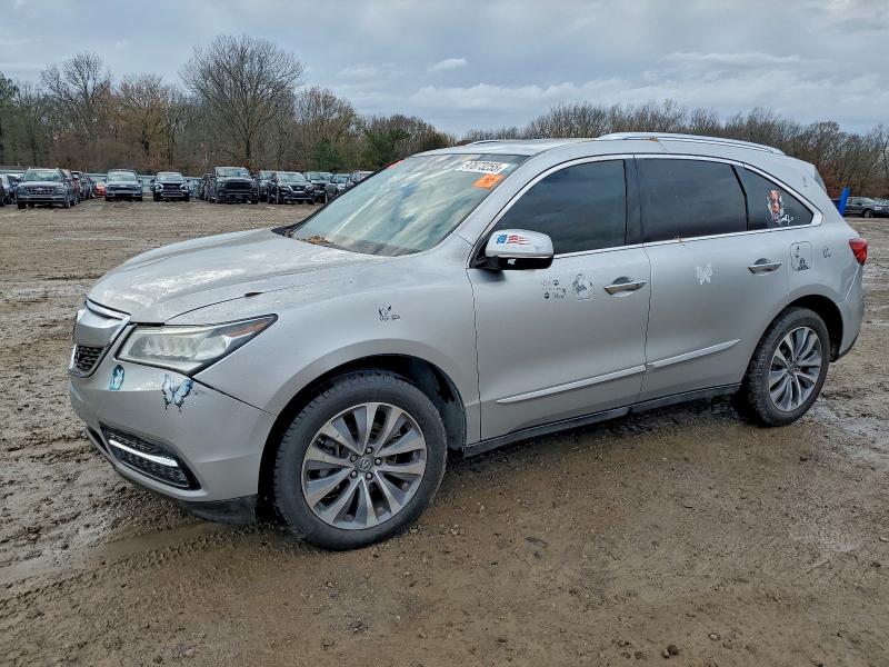 2014 ACURA MDX TECHNO — VIN 5FRYD3H64EB004951