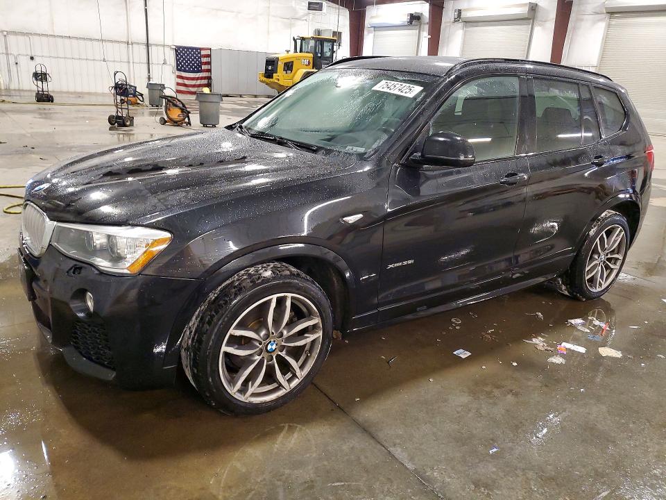 2015 BMW X3 XDRIVE3 — VIN 5UXWX7C58F0K34819