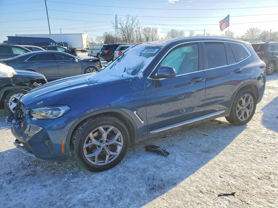 2022 BMW X3 XDRIVE3 — VIN 5UX53DP06N9N25303