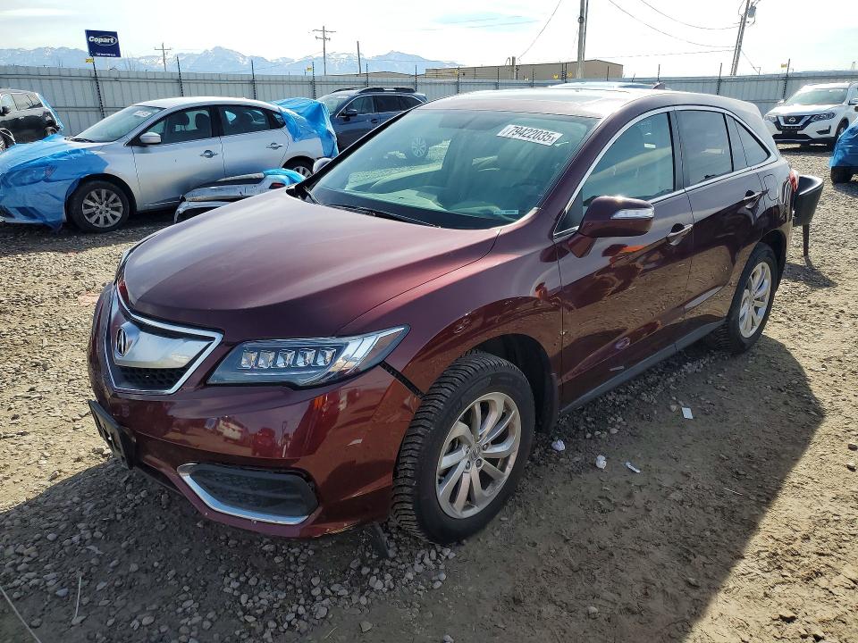 2017 ACURA RDX — VIN 5J8TB4H33HL017058