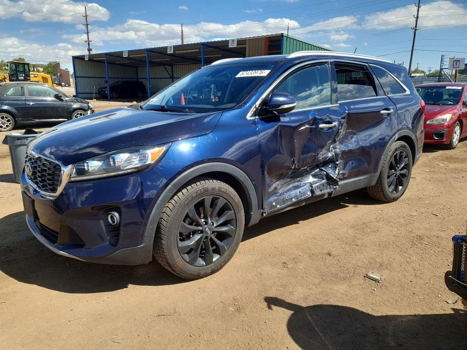 2020 KIA SORENTO — VIN 5XYPHDA50LG637316