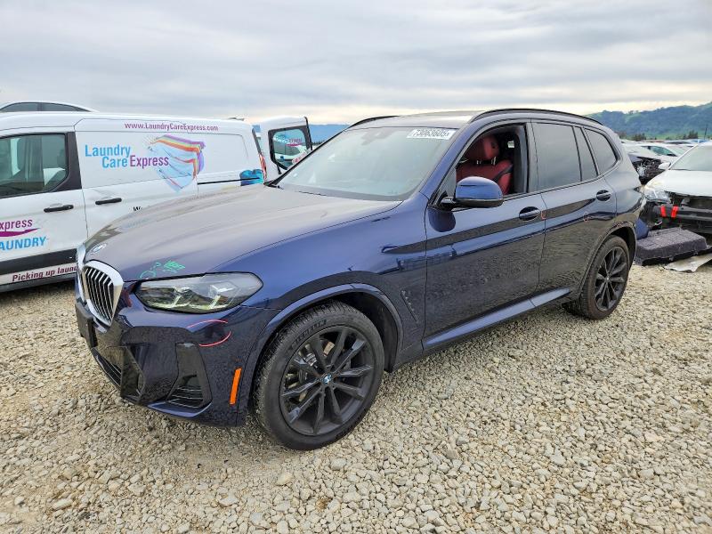 2022 BMW X3 XDRIVE3 — VIN 5UX53DP04N9K99732