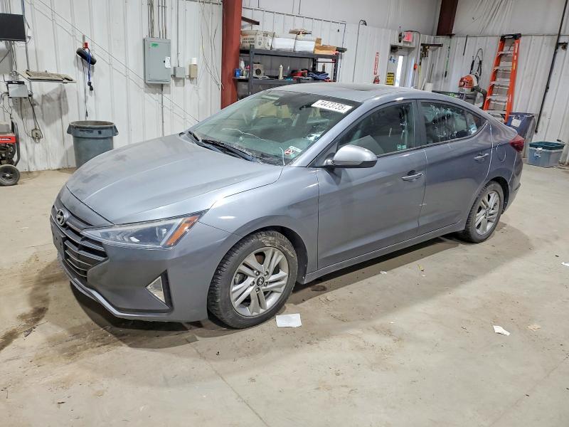 2019 HYUNDAI ELANTRA SE — VIN KMHD84LF7KU825008