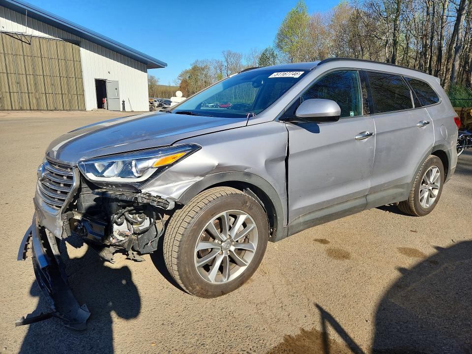 2017 HYUNDAI SANTA FE — VIN KM8SMDHFXHU251444