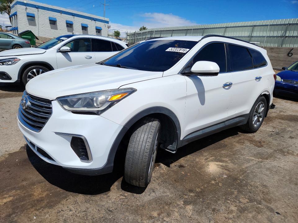 2018 HYUNDAI SANTA FE — VIN KM8SM4HF6JU271874