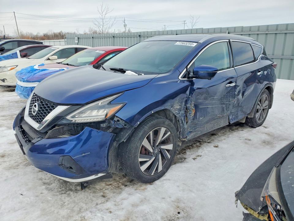 2022 NISSAN MURANO — VIN 5N1AZ2DS7NC123605