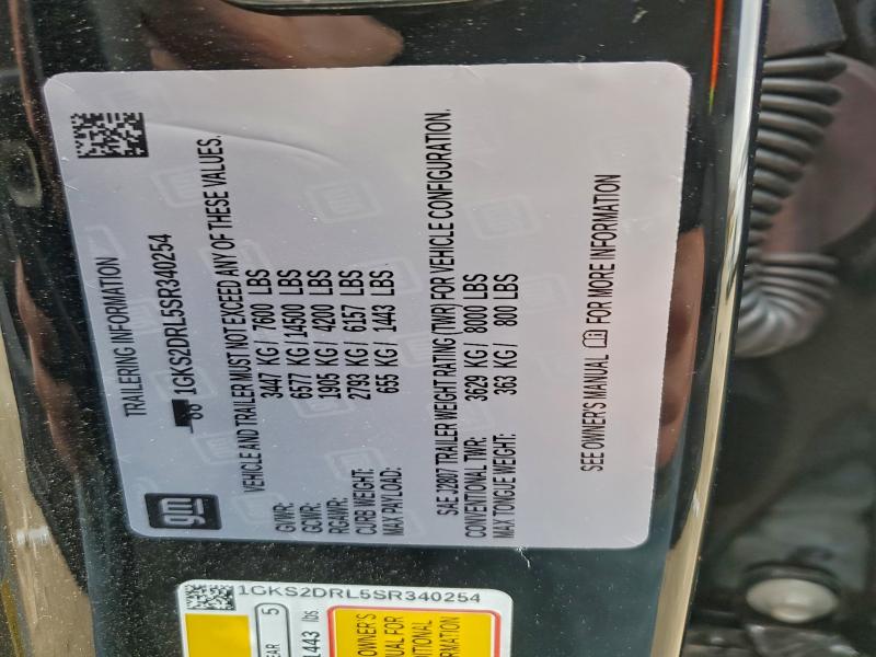 1GKS2DRL5SR340254