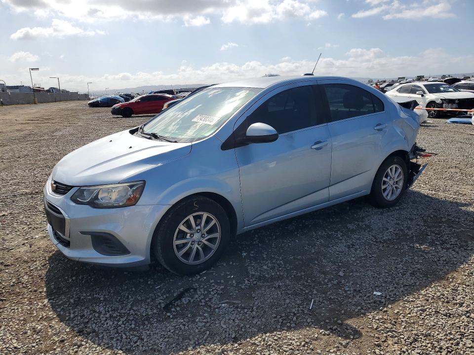 2018 CHEVROLET SONIC LT — VIN 1G1JD5SH6J4100535