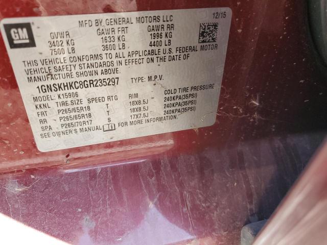 1GNSKHKC8GR235297