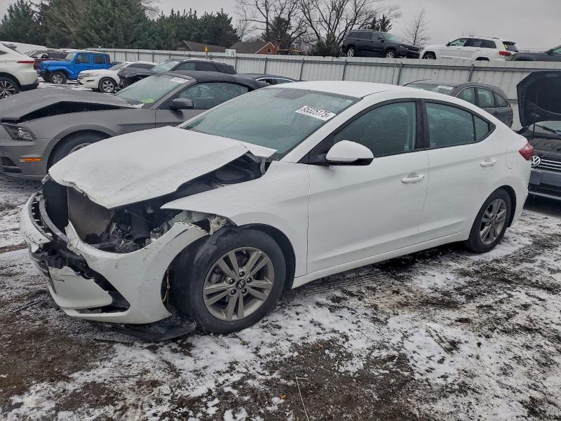 2018 HYUNDAI ELANTRA SE — VIN 5NPD84LF4JH312487
