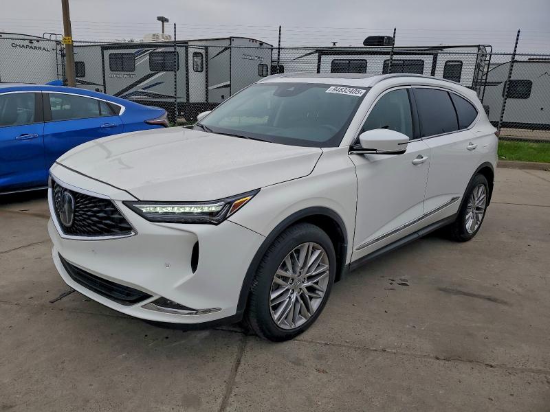 2022 ACURA MDX ADVANC — VIN 5J8YE1H88NL000209