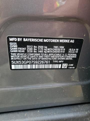 5UX53GP07S9Z26761