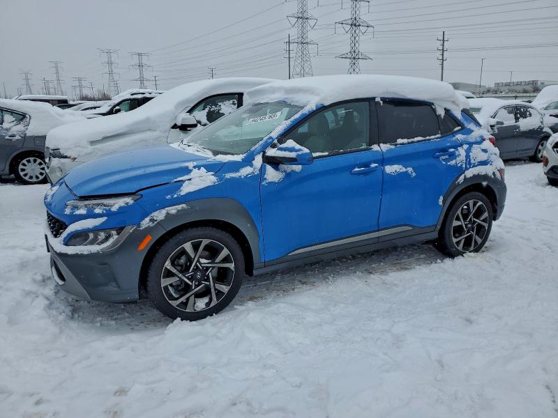 2022 HYUNDAI KONA LIMIT — VIN KM8K5CA37NU811276