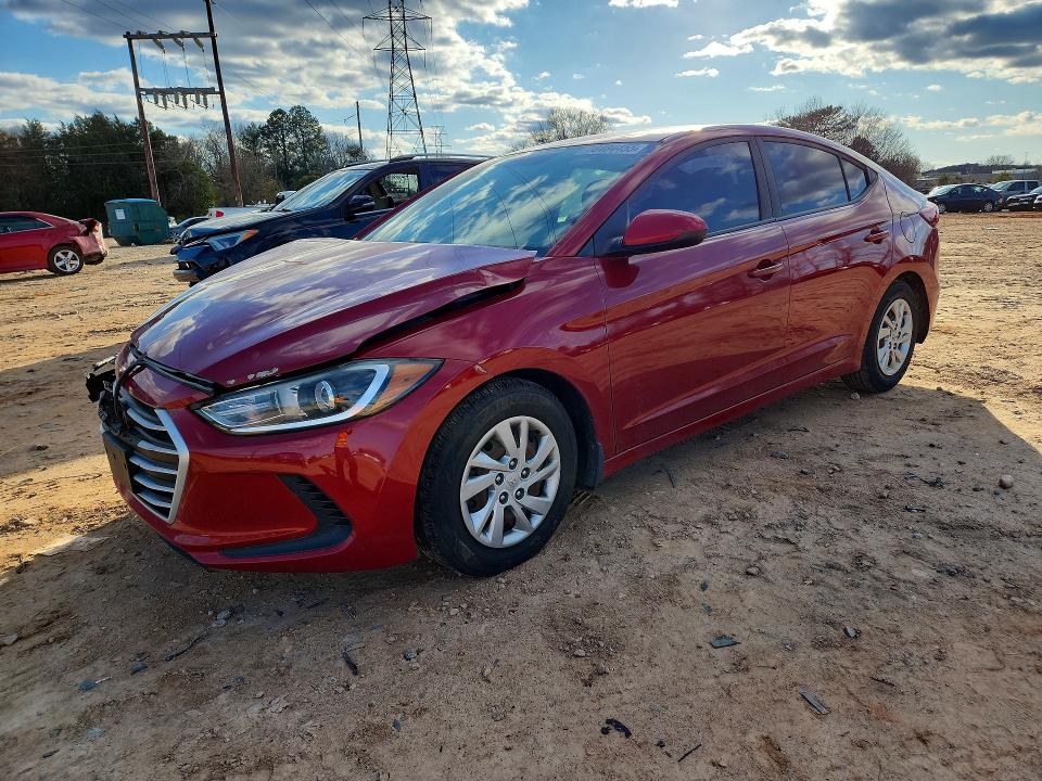 2017 HYUNDAI ELANTRA — VIN KMHD74LF6HU408099