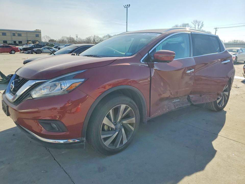 2017 NISSAN MURANO — VIN 5N1AZ2MG9HN185995