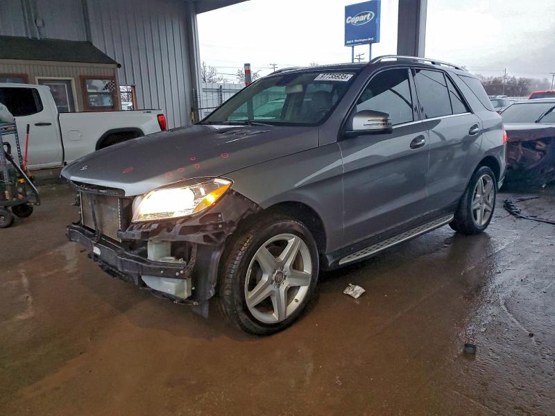 2015 MERCEDES-BENZ ML 400 4MA — VIN 4JGDA5GBXFA444021